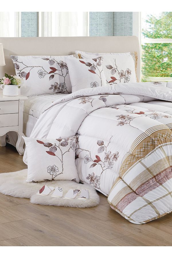 Generic-Comforter Set King Size 10 Pieces Comforter Set Twin Unisex Bedding Set 1