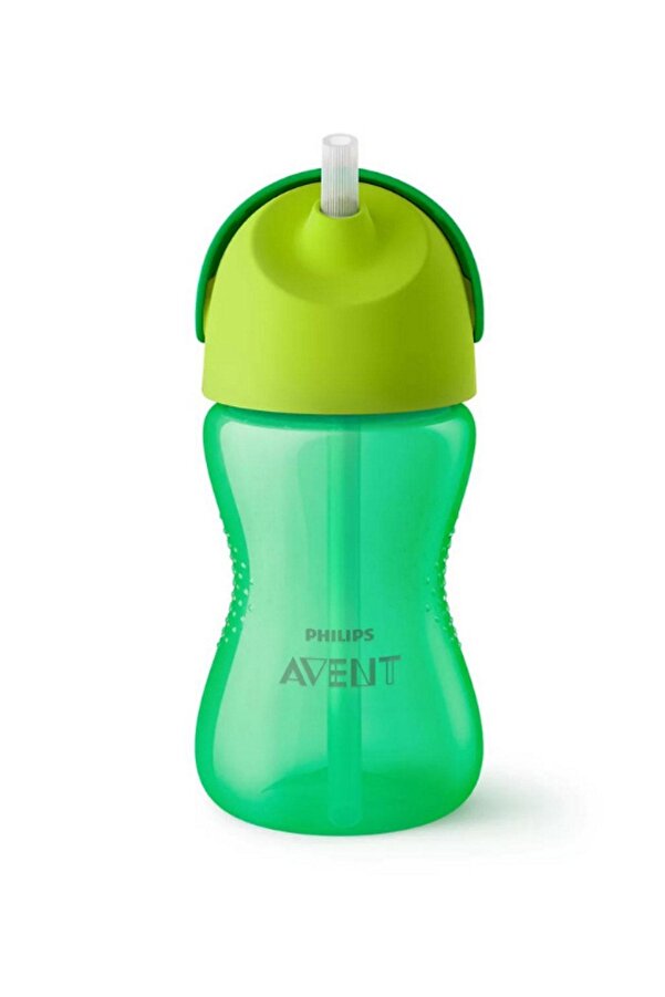 Philips Avent Desenli Pipetli Bardak 300 ml /yeşil