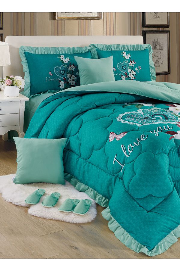 Generic-Comforter Set King Size 10 Pieces Comforter Set Twin Unisex Bedding Set 1