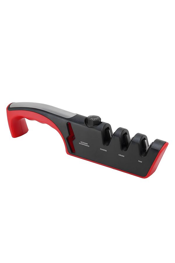 COOYA-4 in 1 Handheld Tool Sharpener, Adjustable Durable Non Slip,Use for Repair,Polish,Sharpen,Red 1