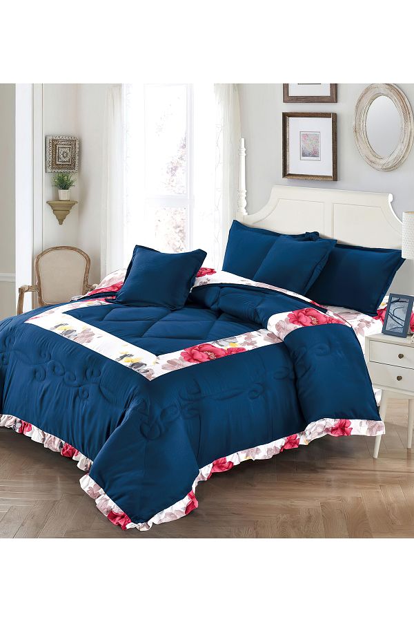 Generic-Comforter Set King Size 6 Pieces Comforter Set Twin Unisex Bedding Set 1