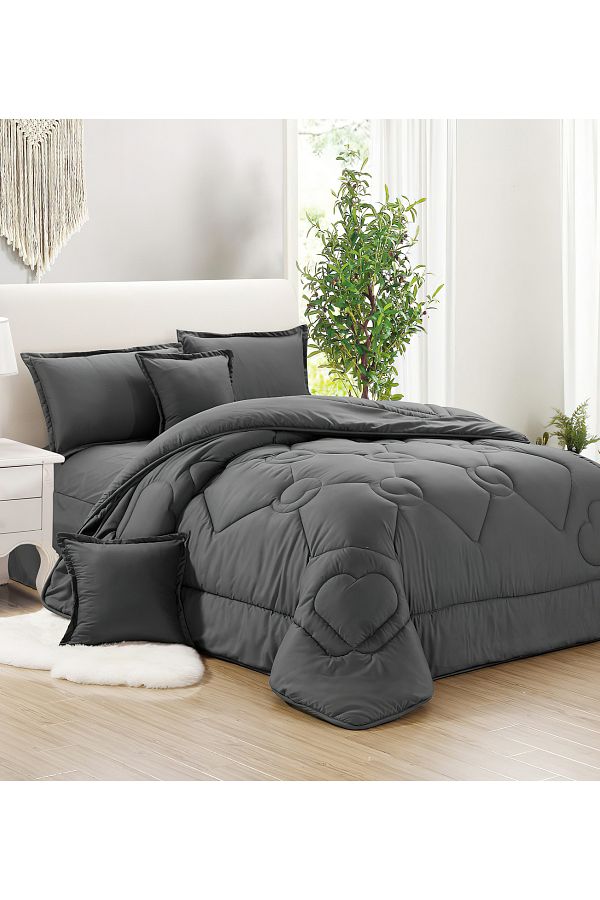 Generic-Comforter Set 4 Piece Single Size Elegant Bedspread Lightweight Comforter Suitable for All Seasons 1