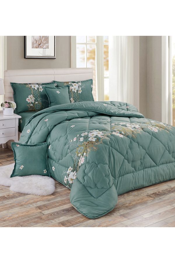 Generic-Comforter Set King Size 6 Pieces Comforter Set Twin Unisex Bedding Set 1