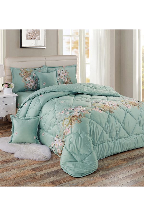 Generic-Comforter Set King Size 6 Pieces Comforter Set Twin Unisex Bedding Set 1