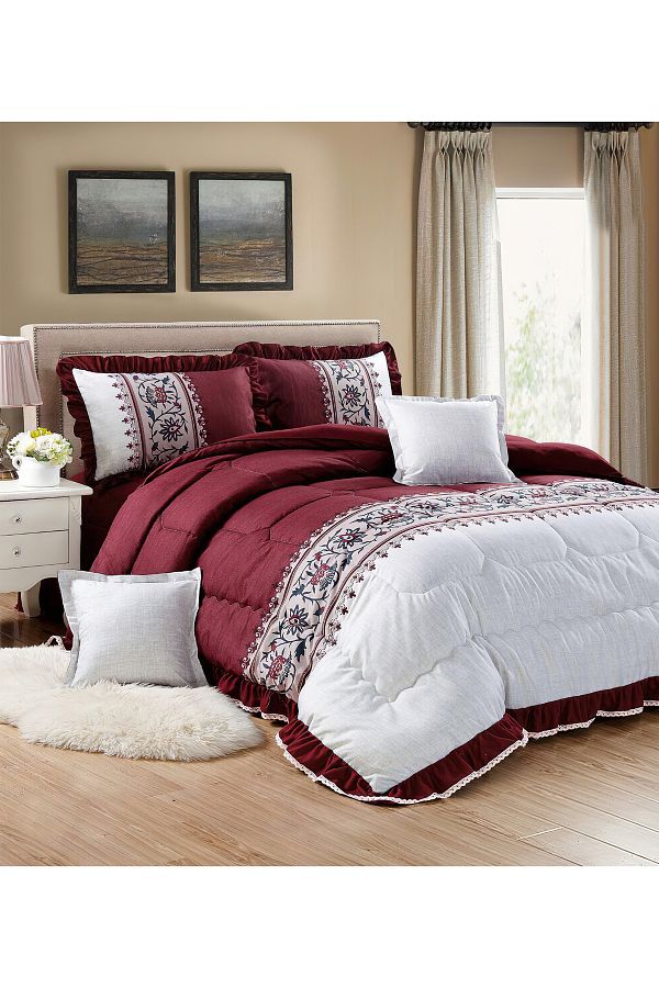 Generic-Comforter Set 4 Piece Single Size Elegant Bedspread Lightweight Comforter Suitable for All Seasons 1