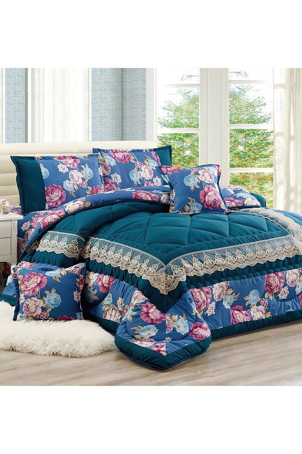 Generic-Comforter Set King Size 6 Pieces Comforter Set Twin Unisex Bedding Set 1