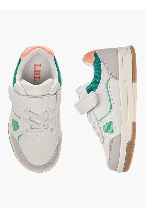LBL by Shoexpress-Panelled Sneakers with Hook and Loop Closure 1