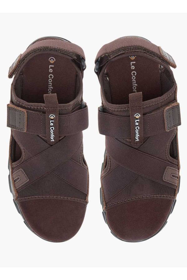 Le Confort-Strap Sandals with Hook and Loop Closure 1