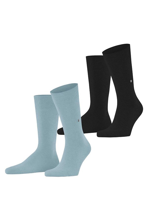 Burlington-Herren Socken Everyday 2er Pack - Baumwolle, Uni,  Onesize, 40-46 1