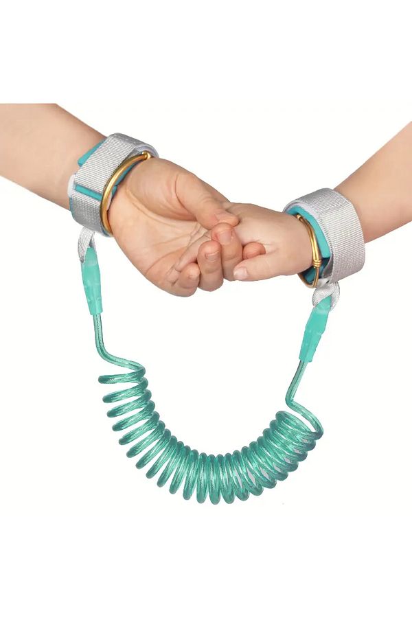 SYNOPE-Velcro Anti-Lost Child Safety Walking Safety Belt Mother Kids Binder Clamp Wristband 1