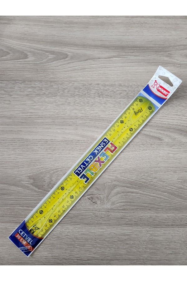 Mikro-30 cm Flexible Ruler – Unbreakable Flexible Structure – Practical Use for School and Office 1