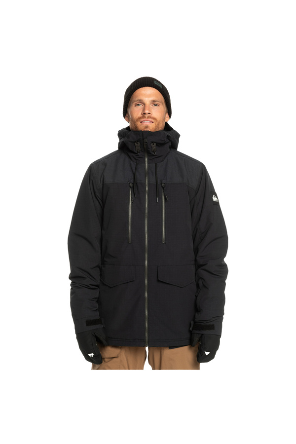 Quiksilver-Men's Snowboard Jacket Fairbanks Jk Black Ski/Snowboard Wear Men 1