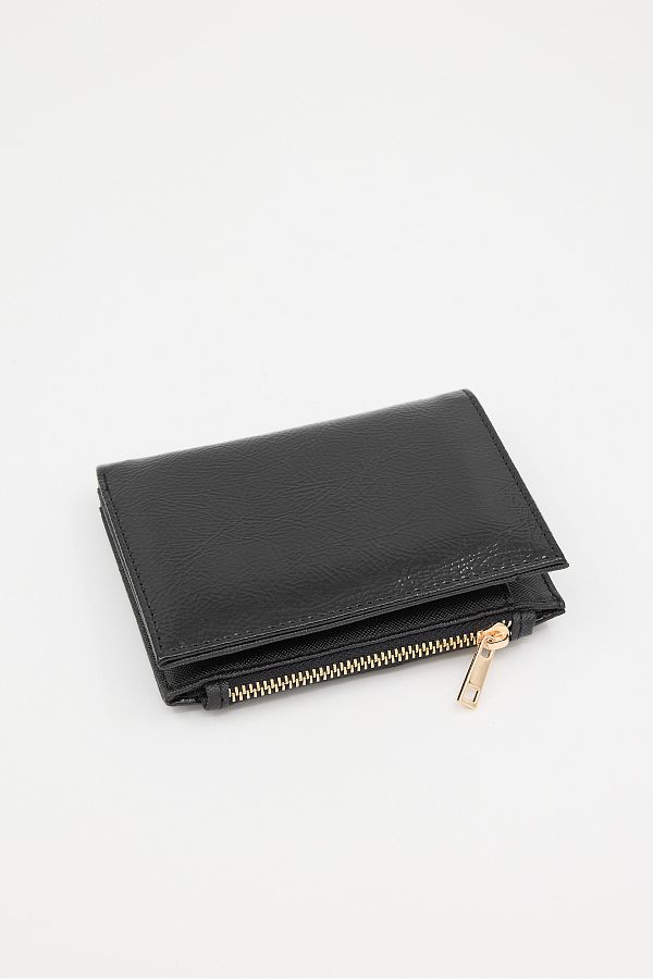 Addax-CZDN118-F8 Model Wallet with Zipper and Snap Closure 1