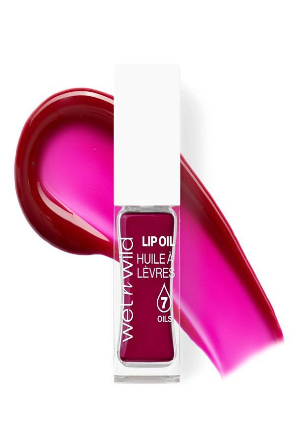 WET N WİLD-Lip Oil Gloss |   Lip Gloss Moisturizing Colored Lip Oil-Merlot Glass 1
