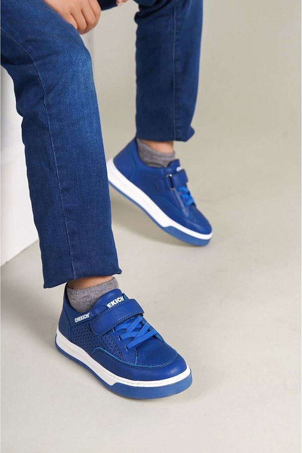 Chekich-David-R Blue Children's Shoes 1