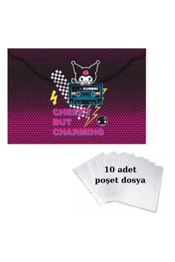 Glanart-A4 size snap homework file +10 bag file 1