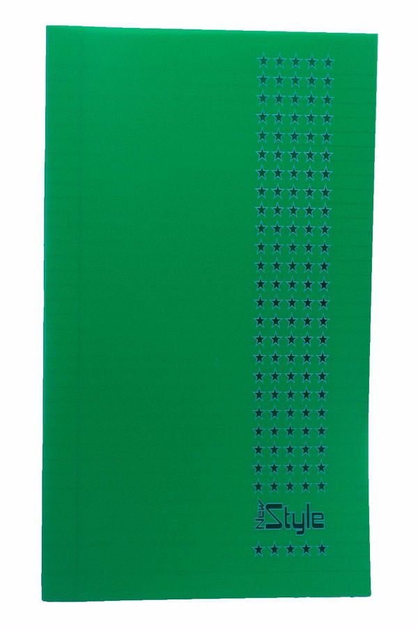 NEW STYLE-Checkered 80 Sheets A4 Size Notebook with Plastic Cover 1