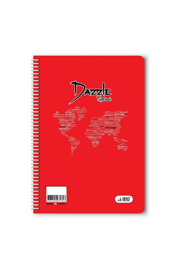 Umut-72 Sheets Unlined / Plain Spiral Notebook A4 Size (1 Piece) 1