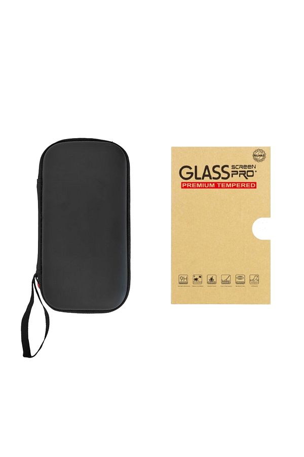Shunmaii-Rg40xx H 1 Set For Anbernic Rg40xx H Video Game Console Carrying Case & Screen Protector Set Hard Sh 1