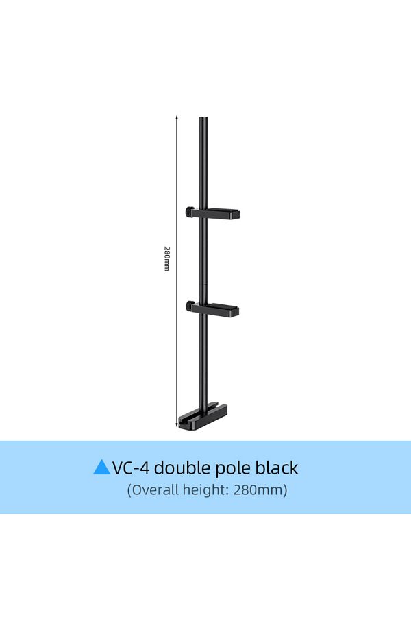 TEUCER-Vc-4-d-bk Vc-4/vc-5 Aluminum Alloy Adjustable Graphics Card Bracket Gpu Video Card Holder Sup 1