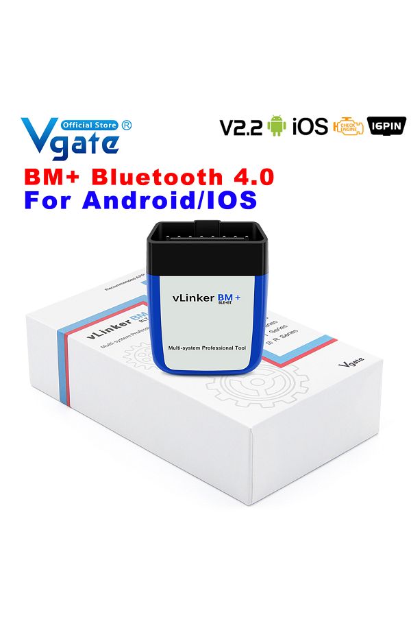 Vgate-vLinker BM ELM327 For BMW Scanner wifi Bluetooth 4.0 OBD2 OBD 2 Car Diagnostic Auto Scan To... 1