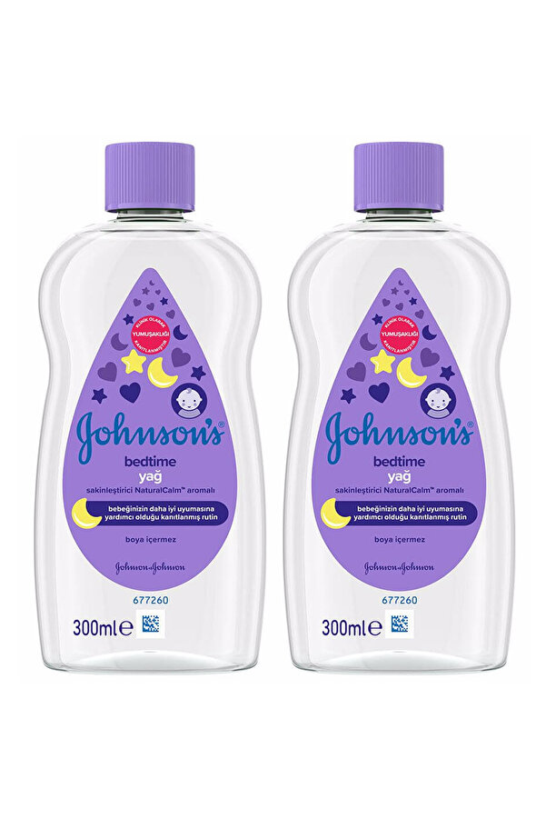 Johnson's Johnsons Baby Bedtime Bebek Yağı 300 ml 2 ADET