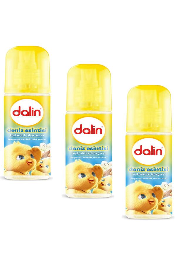 Dalin Deniz Esintisi Bebek Kolonyası 100 ml 3 Adet