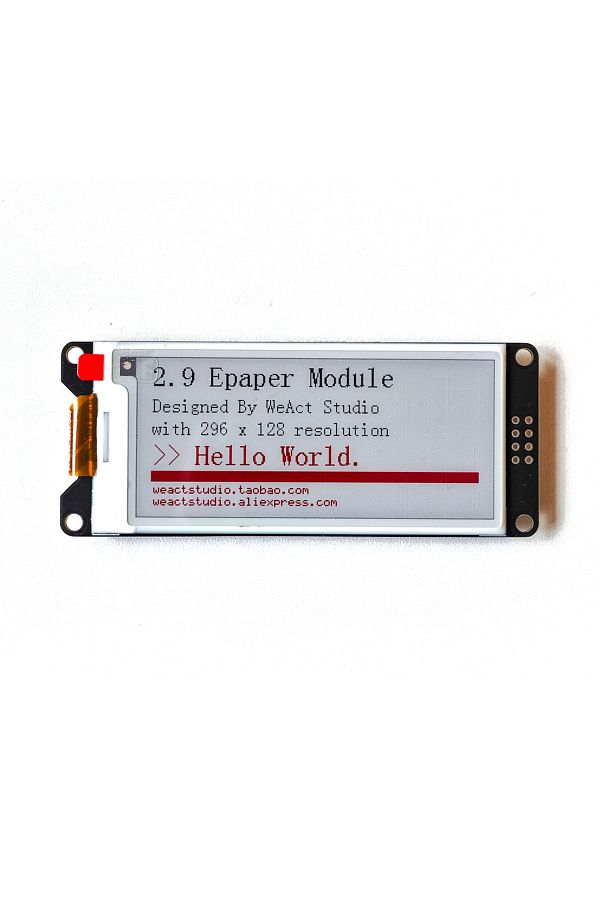 Choice-2.9-black-white-red Weact 2.9'' 2.13" 2.9 2.13 Inch Epaper Module E-paper E-ink Eink Display Screen 1