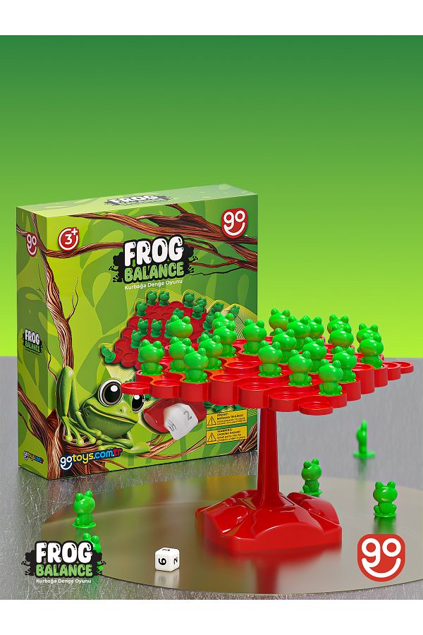 Go Toys-Frog Balance Parent Child Interaction Game Educational Toy Box Game 1