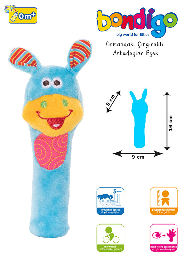 BONDİGO Bp1231 Bondıgo Ormandaki Çıngıraklı Arkadaşlar Eşek