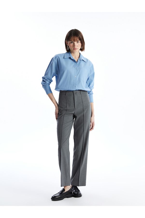 LC Waikiki-Slim Fit Women's Trousers 1