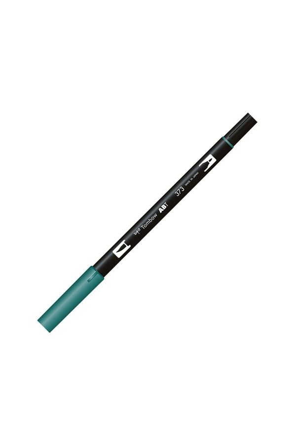 Tombow-Ab-t Dual Brush Pen Grafik Kalemi Sea Blue 373 1