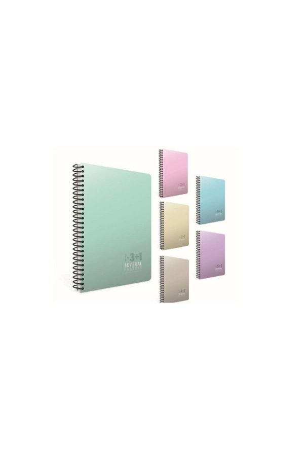 Gıpta-Several SpPp with SeparatorCovered Notebook 17x24 Cm 160 Yp4+1 (1 Piece) 1