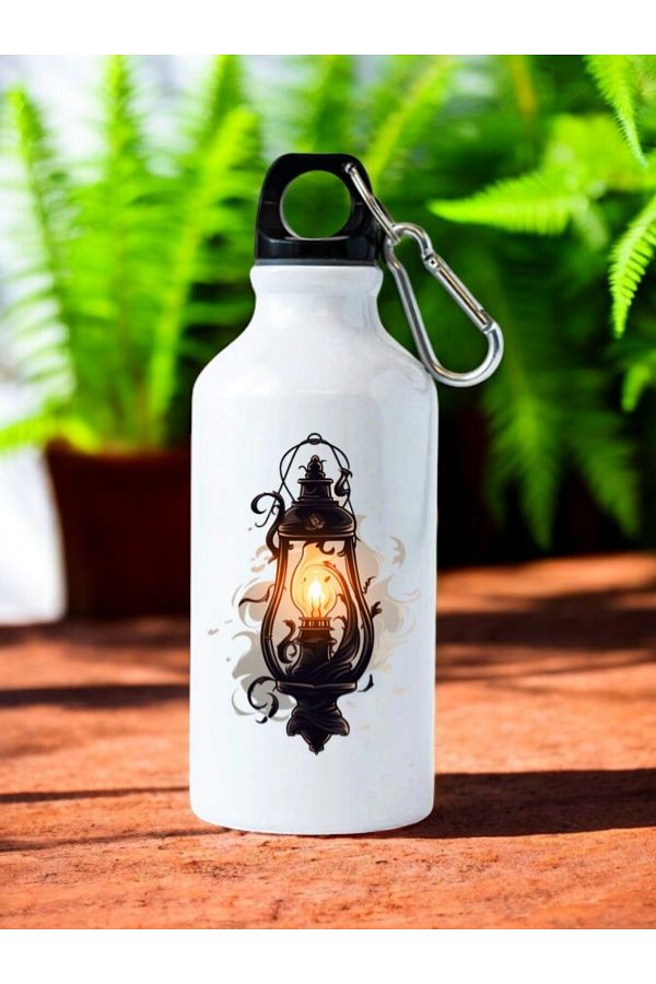 lili hediyelik-Gas Lamp Printed Water Bottle 1