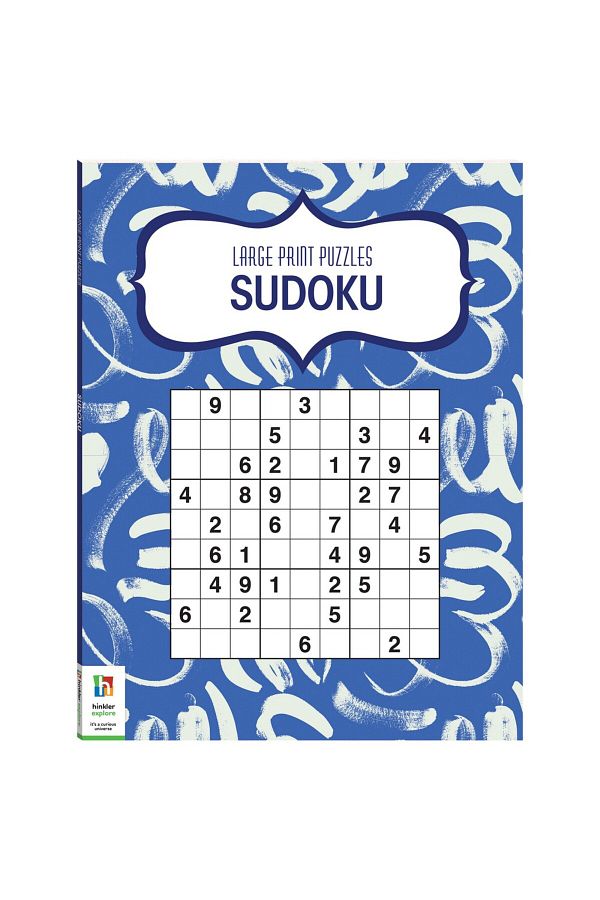 Hinkler-Large Print Puzzles Sudoku 1