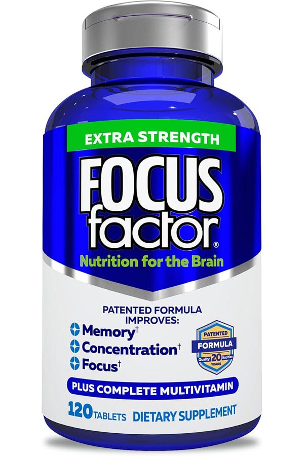 FOCUSMAX-Focus Factor Brain Supplement for Memory and Focus 120 Tablets 1
