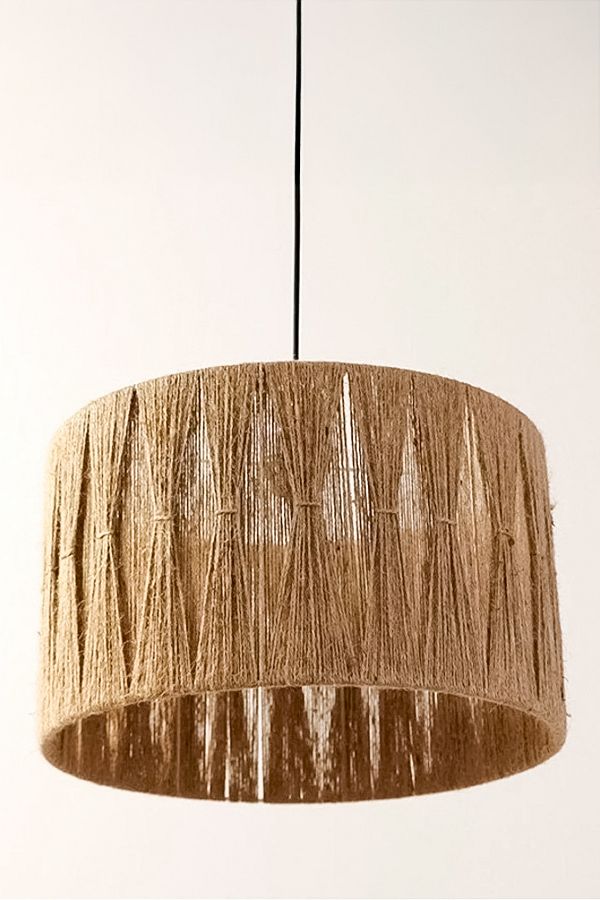 NYLife-Bohemian Rustic Wicker Spiral Chandelier 1
