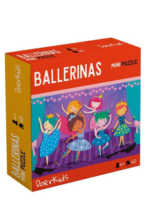 DoerKids Bale Gösterisi Sanatsal Mini Puzzle| 3-7 Yaş - 40 Parça