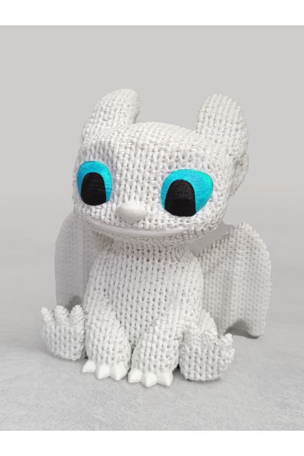 NOMOTHETIC-Light Fury & Toothless: Unforgettable Design with Knit Pattern 1
