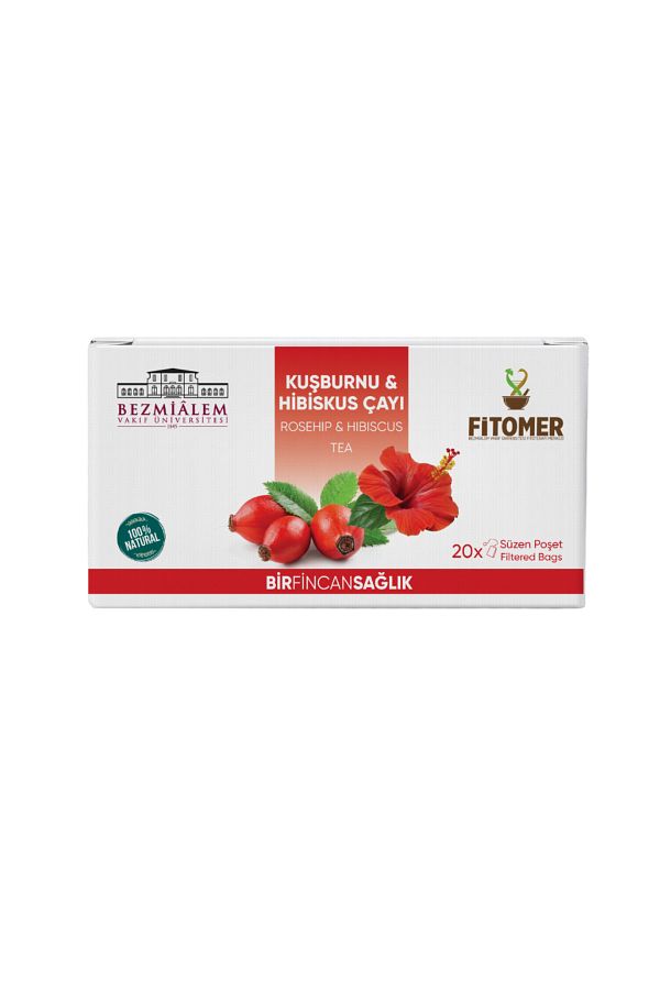 Fitomer-Rosehip & Hibiscus Tea 1.5 Gr 20 Pack 1