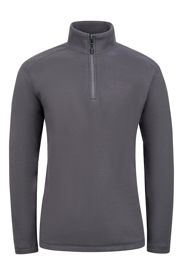 2AS-Cedric Men's Half Zip Thin Fleece Sweatshirt 1