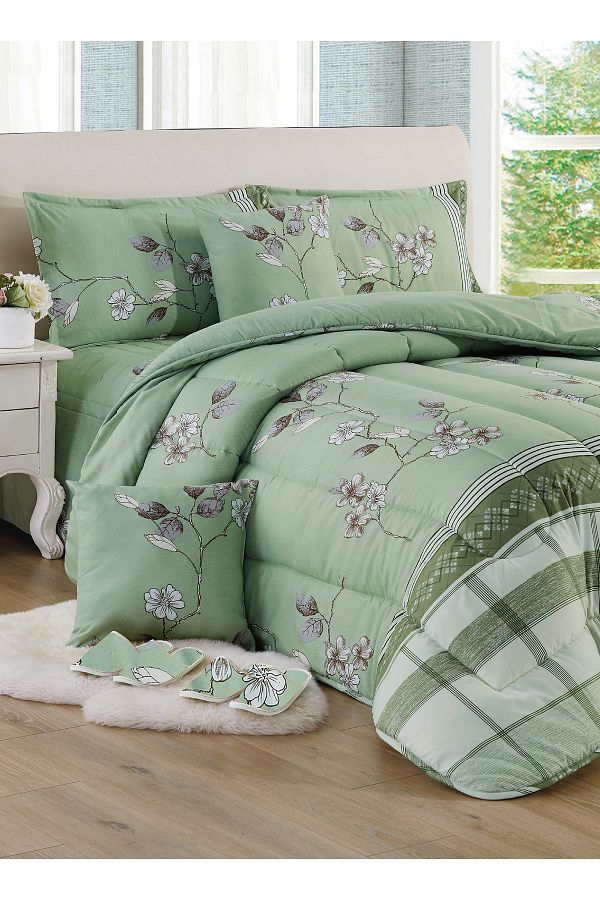 Generic-Comforter Set King Size 10 Pieces Comforter Set Twin Unisex Bedding Set 1