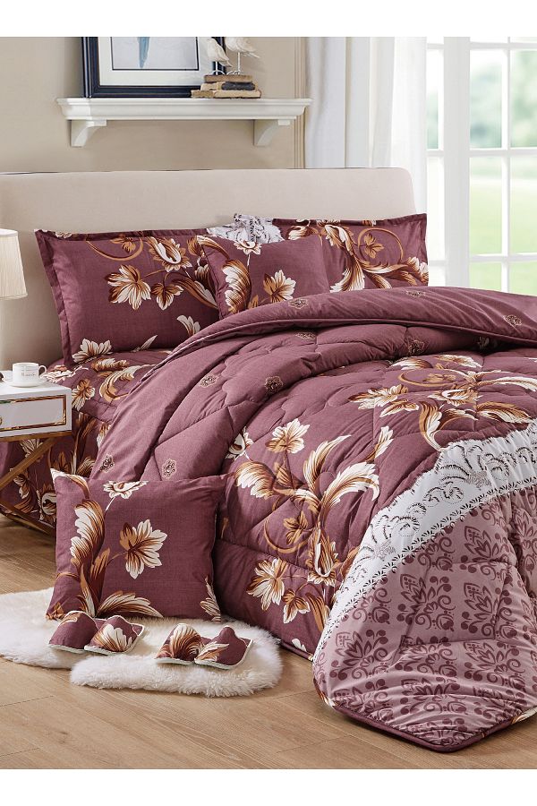 Generic-Comforter Set King Size 10 Pieces Comforter Set Twin Unisex Bedding Set 1