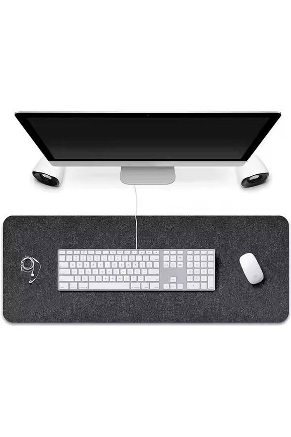 Next Craft-Gaming Mouse Pad Large Felt Snot Keyboard Mat Desk Protector 3mm Anthracite Color 1
