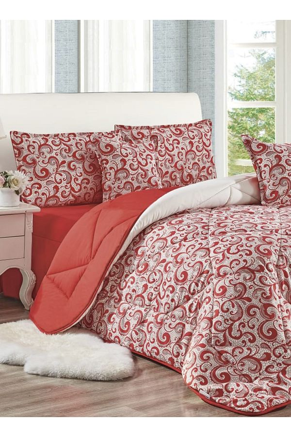 Generic-Comforter Set King Size 6 Pieces Comforter Set Twin Unisex Bedding Set 1