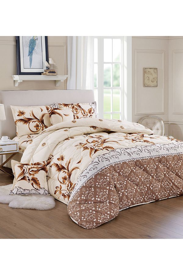 Generic-Comforter Set King Size 6 Pieces Comforter Set Twin Unisex Bedding Set 1