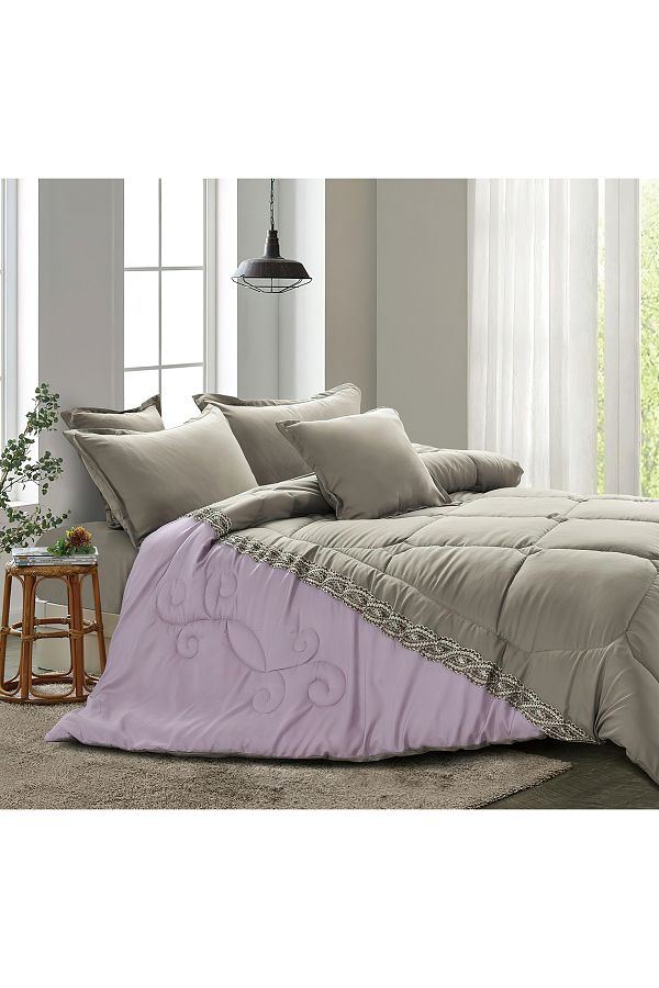 Generic-Comforter Set King Size 6 Pieces Comforter Set Twin Unisex Bedding Set 1
