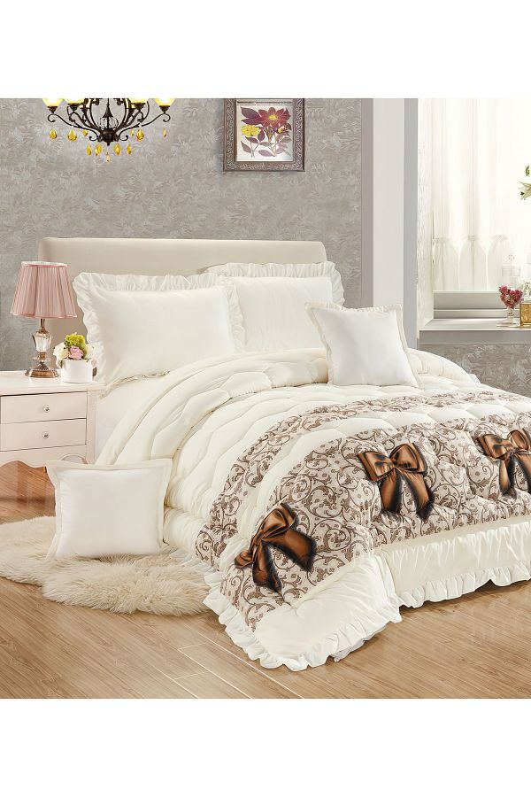 Generic-Comforter Set King Size 6 Pieces Comforter Set Twin Unisex Bedding Set 1