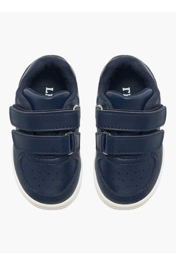 LBL by Shoexpress-Panelled Sneakers with Hook and Loop Closure 1