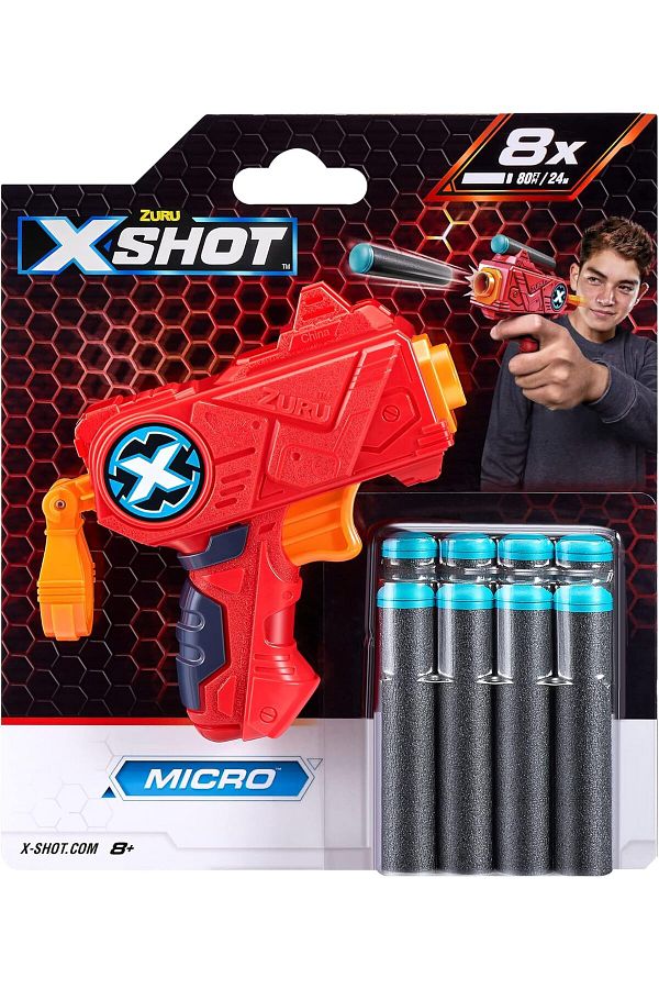 X-Shot-Excel Micro Dart Blaster 8 Darts 1